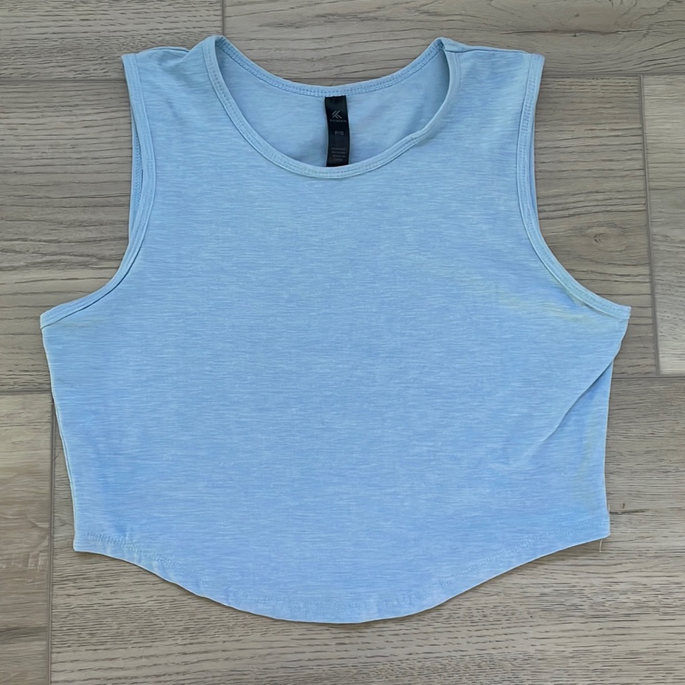 Curved Hem Crop Top